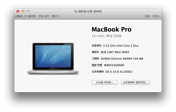 MacBook Pro mid 2009 with SSD and 8G RAM